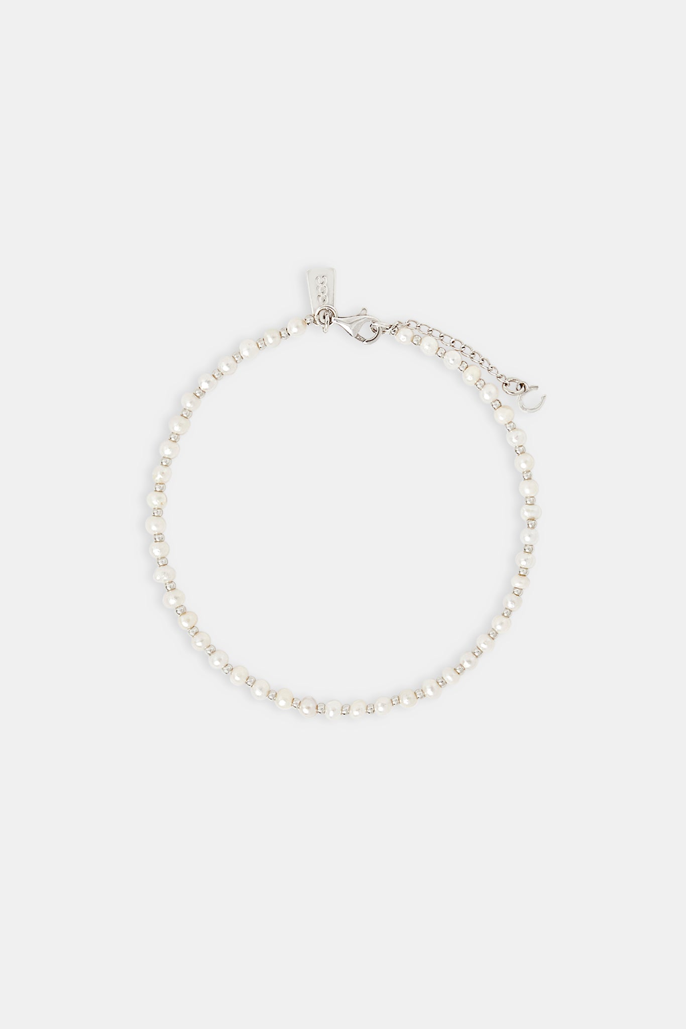 Freshwater Pearl & Bead Bracelet - 3mm